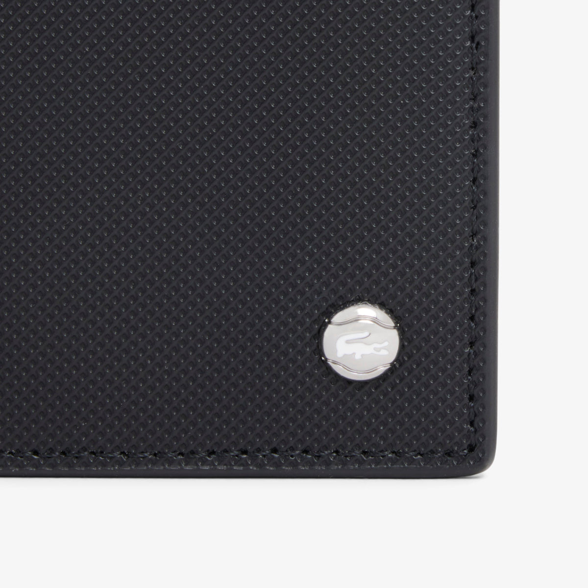 Noir - LACOSTE Portefeuille Langon en Petit Piqué