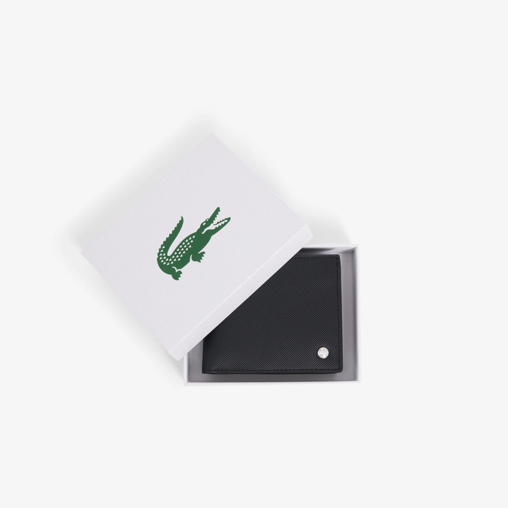 Noir - LACOSTE Portefeuille Langon en Petit Piqué