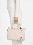 Light Taupe - GUESS Sac à main Dita Multi Comp Satchel