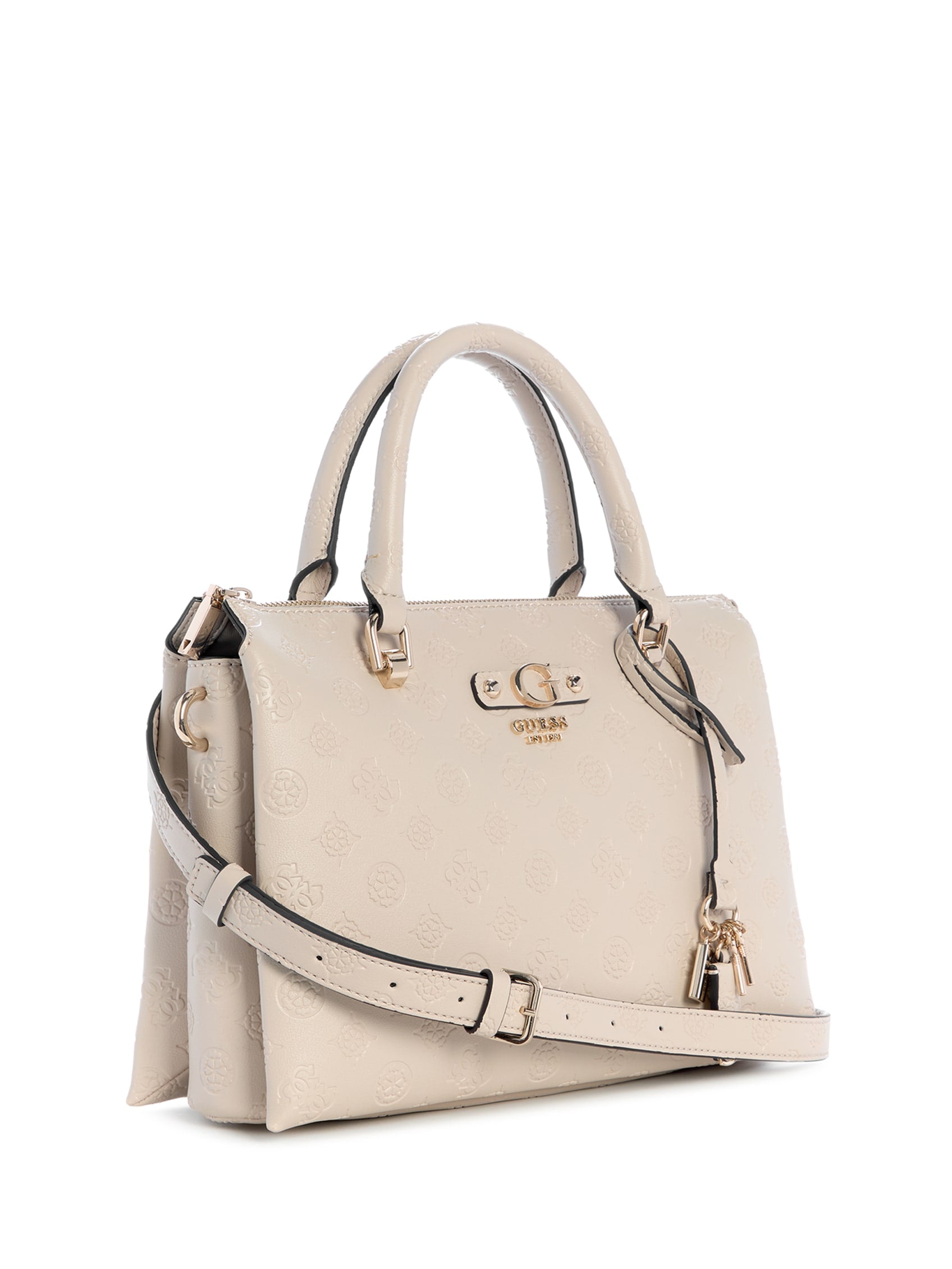 Light Taupe - GUESS Sac à main Dita Multi Comp Satchel