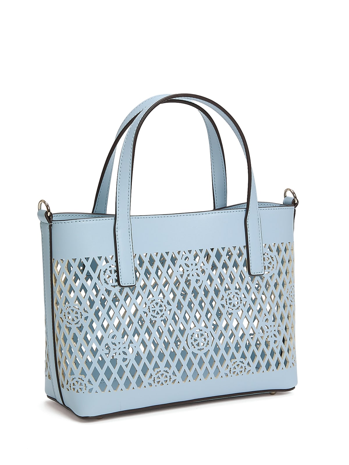 Bleu - GUESS Mini cabas Letty 2 In 1