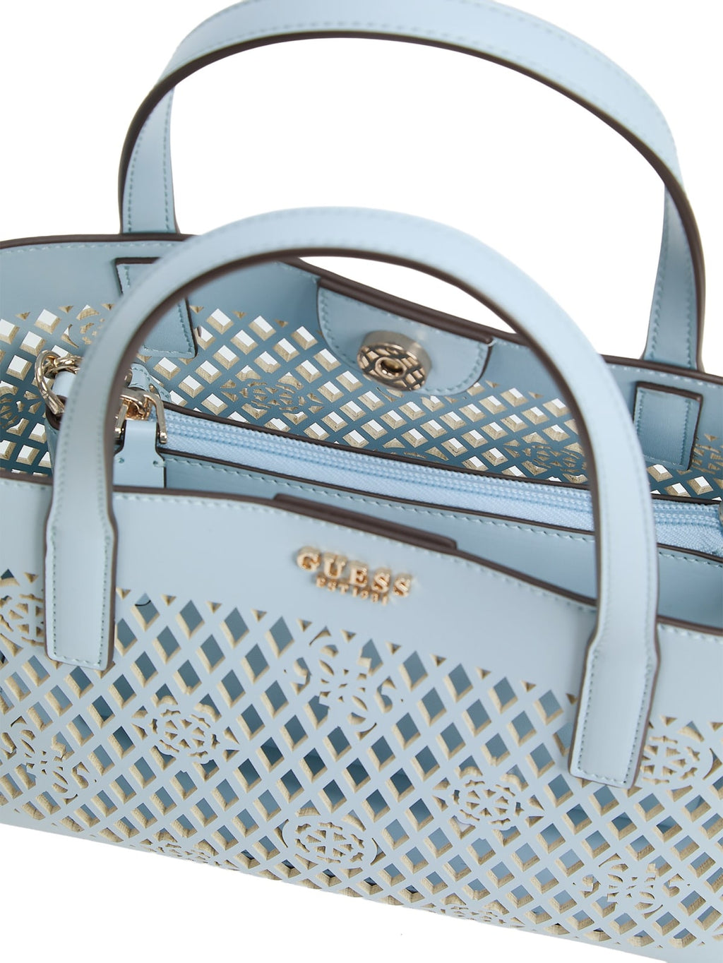 Bleu - GUESS Mini cabas Letty 2 In 1