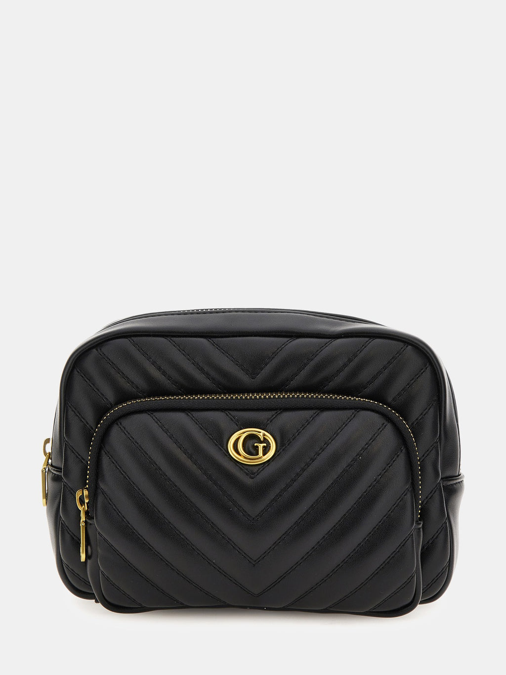 Noir - GUESS Vanity Quilted Vanity Case