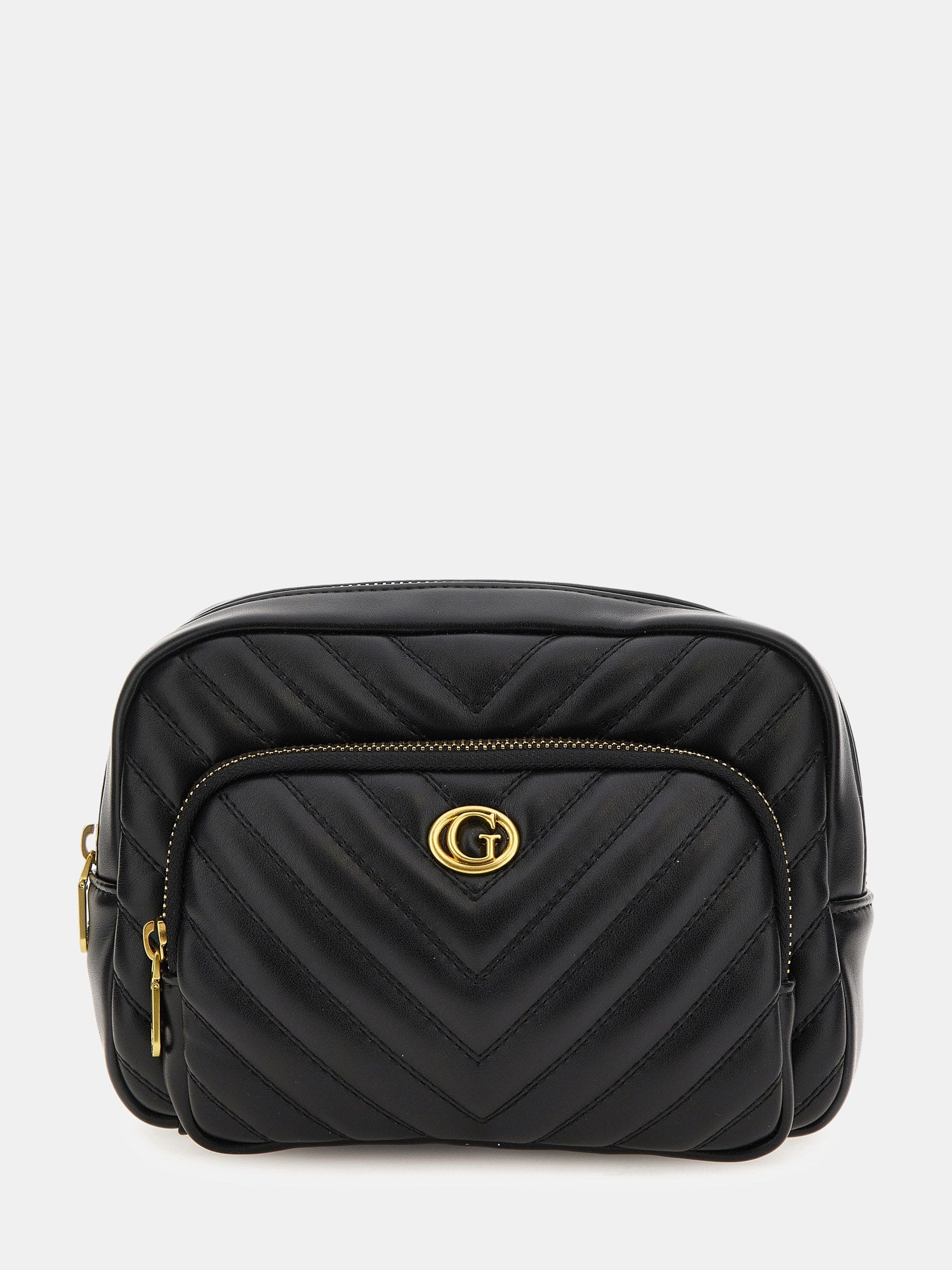 Noir - GUESS Vanity Quilted Vanity Case