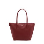 Rouge - LACOSTE Petit sac cabas zippé L.12.12 Concept uni