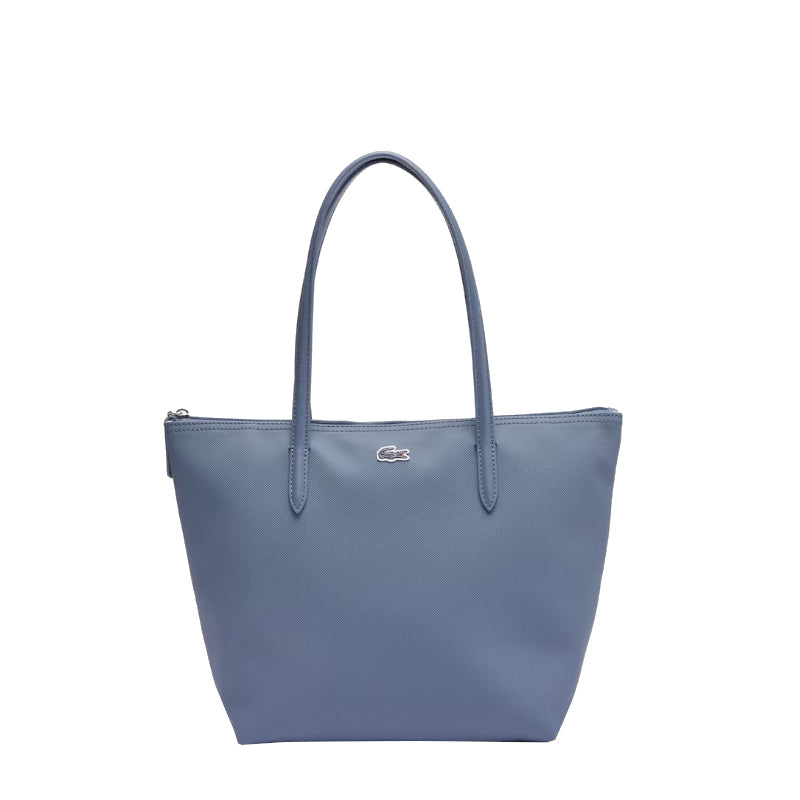 Bleu Ciel - LACOSTE Petit sac cabas zippé L.12.12 Concept uni