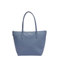 Bleu Ciel - LACOSTE Petit sac cabas zippé L.12.12 Concept uni