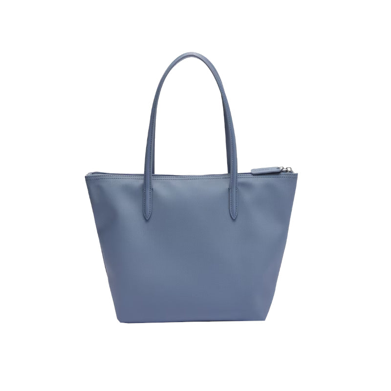Bleu Ciel - LACOSTE Petit sac cabas zippé L.12.12 Concept uni
