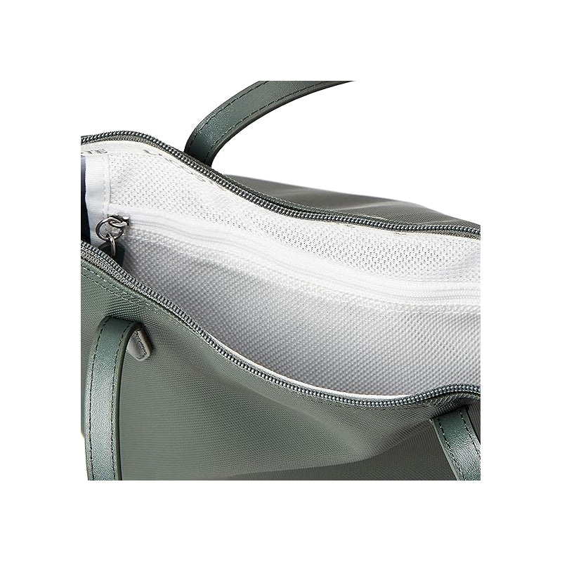 Vert - LACOSTE Petit sac cabas zippé L.12.12 Concept uni