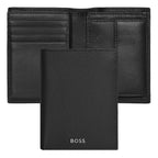 HUGO BOSS Porte-cartes Flap avec porte-monnaie Classic Grainé
