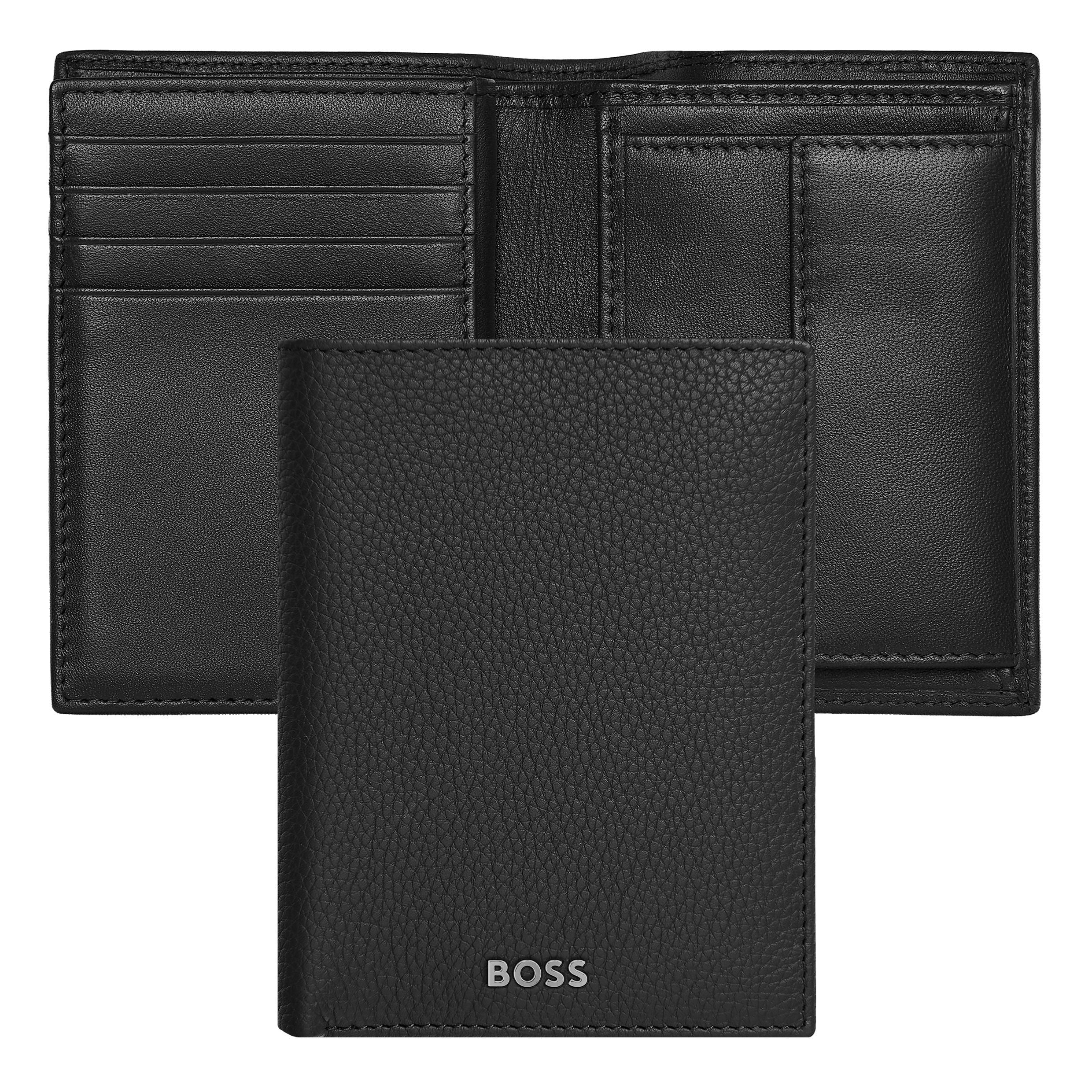 HUGO BOSS Porte-cartes Flap avec porte-monnaie Classic Grainé