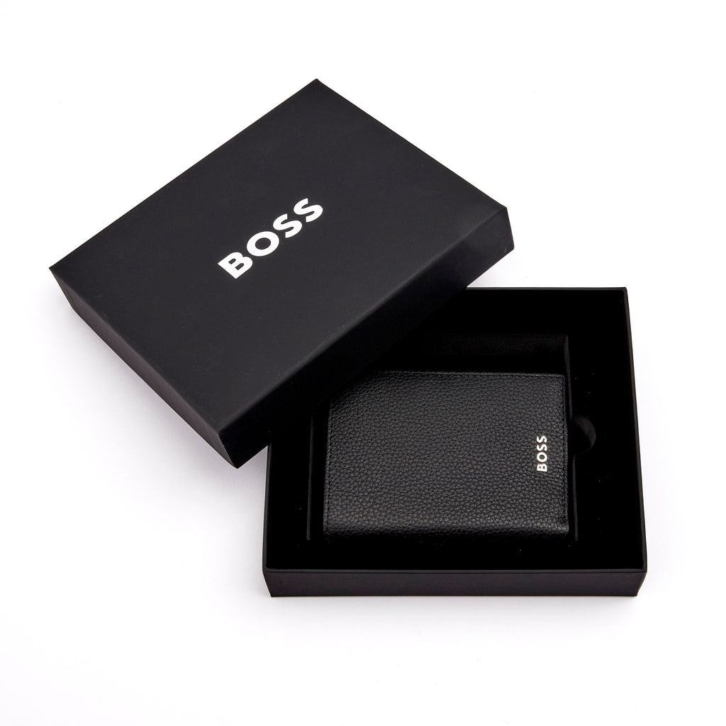 HUGO BOSS Porte-cartes Flap avec porte-monnaie Classic Grainé