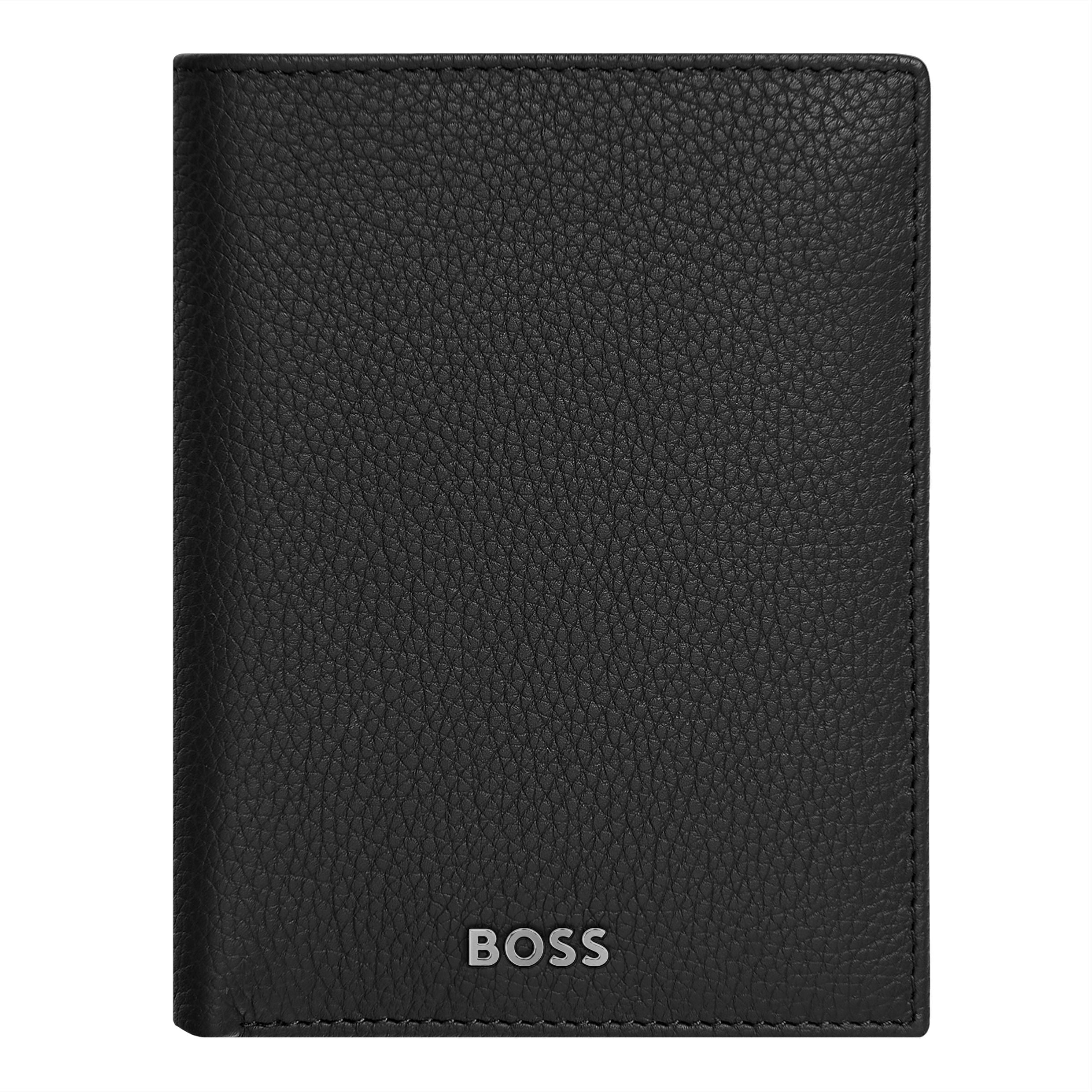 HUGO BOSS Porte-cartes Flap avec porte-monnaie Classic Grainé