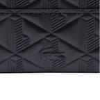 LACOSTE Porte-cartes Maheki en cuir embossé