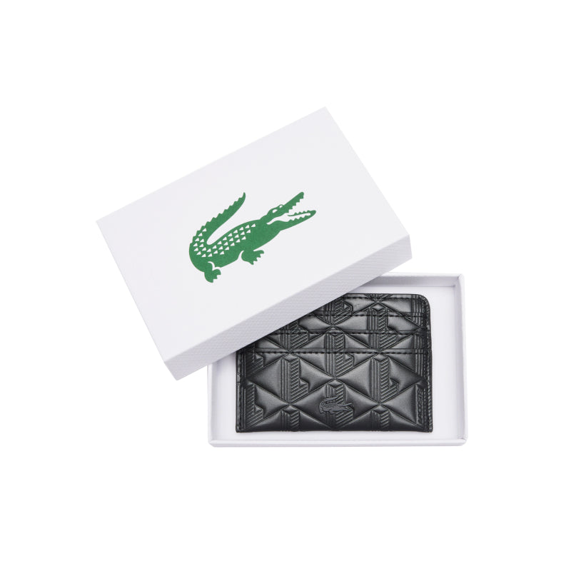 
                      
                        LACOSTE Porte-cartes Maheki en cuir embossé
                      
                    