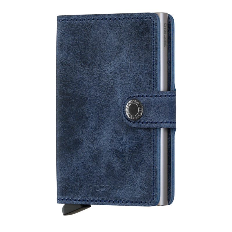 SECRID Portefeuille Miniwallet Vintage Blue