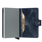 SECRID Portefeuille Miniwallet Vintage Blue