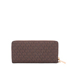 Marron - MICHAEL KORS Portefeuille continental avec grand logo