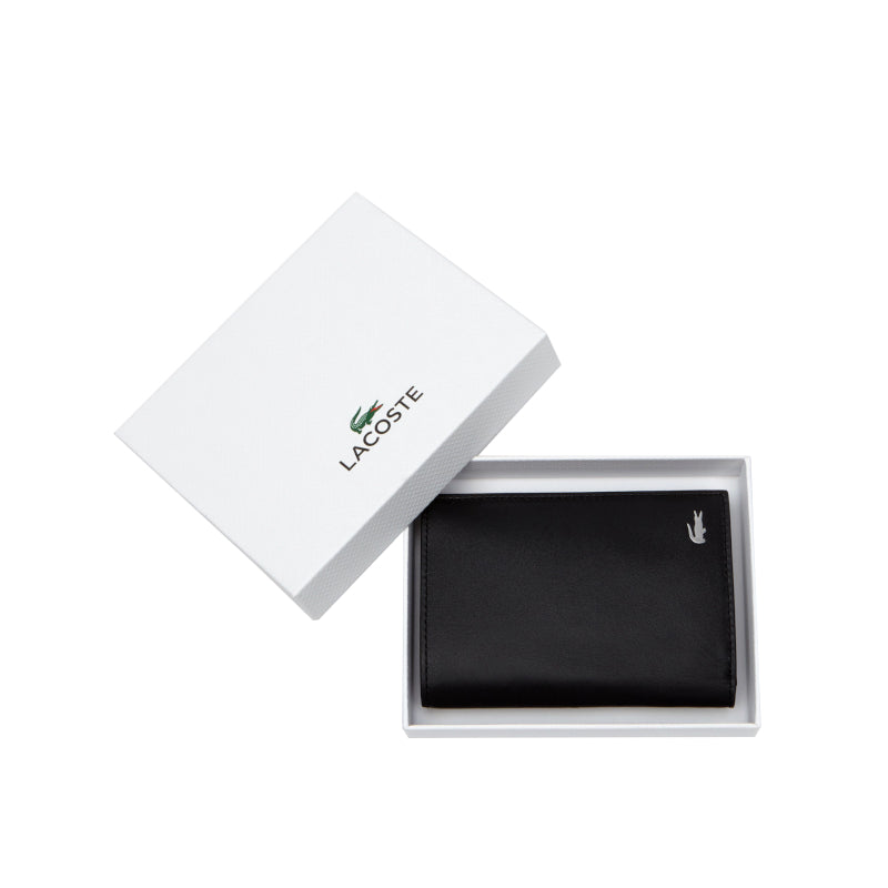 LACOSTE Portefeuille vertical Fitzgerald en cuir