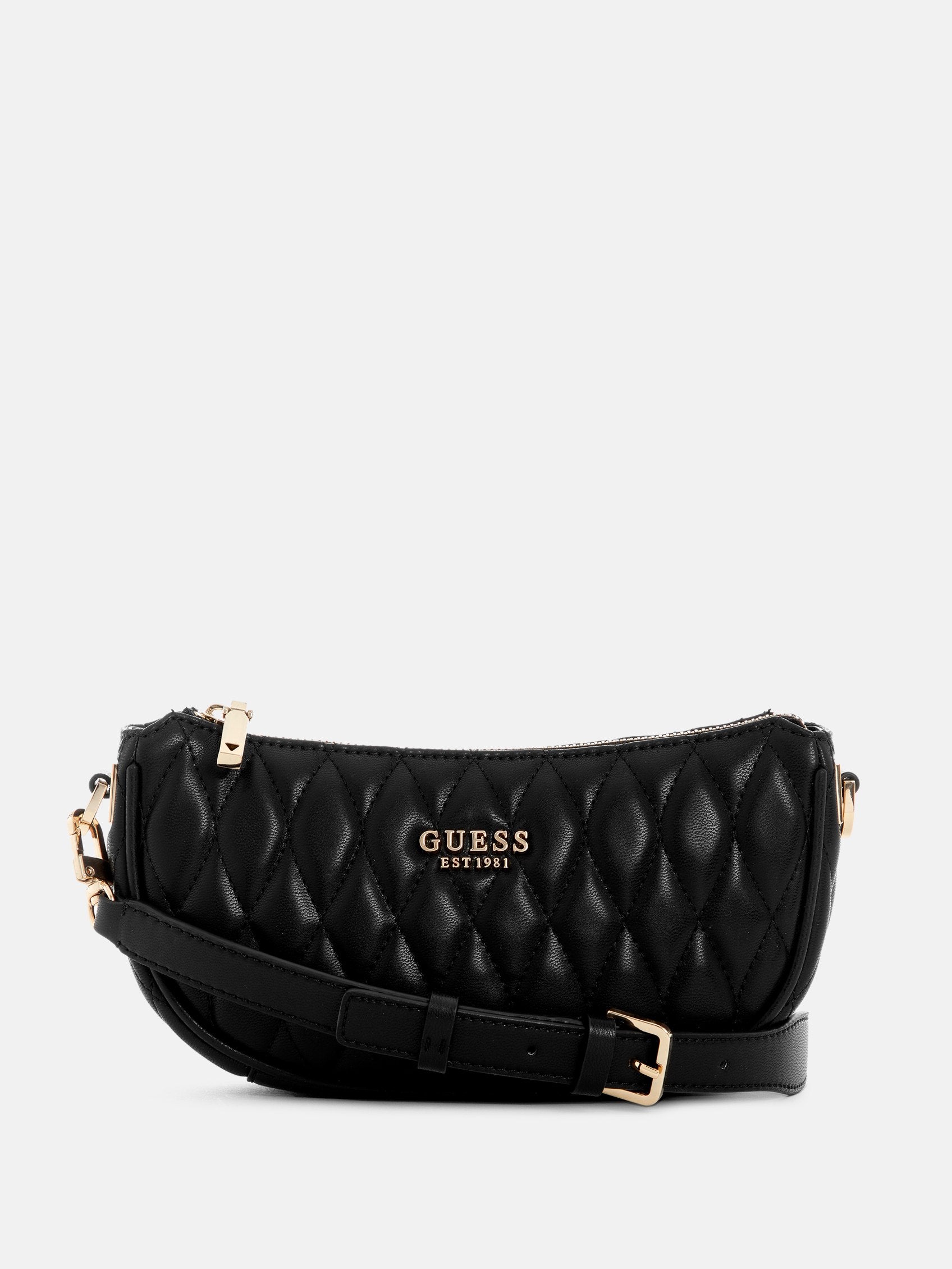 Noir - GUESS Sac à bandoulière Valla Mini