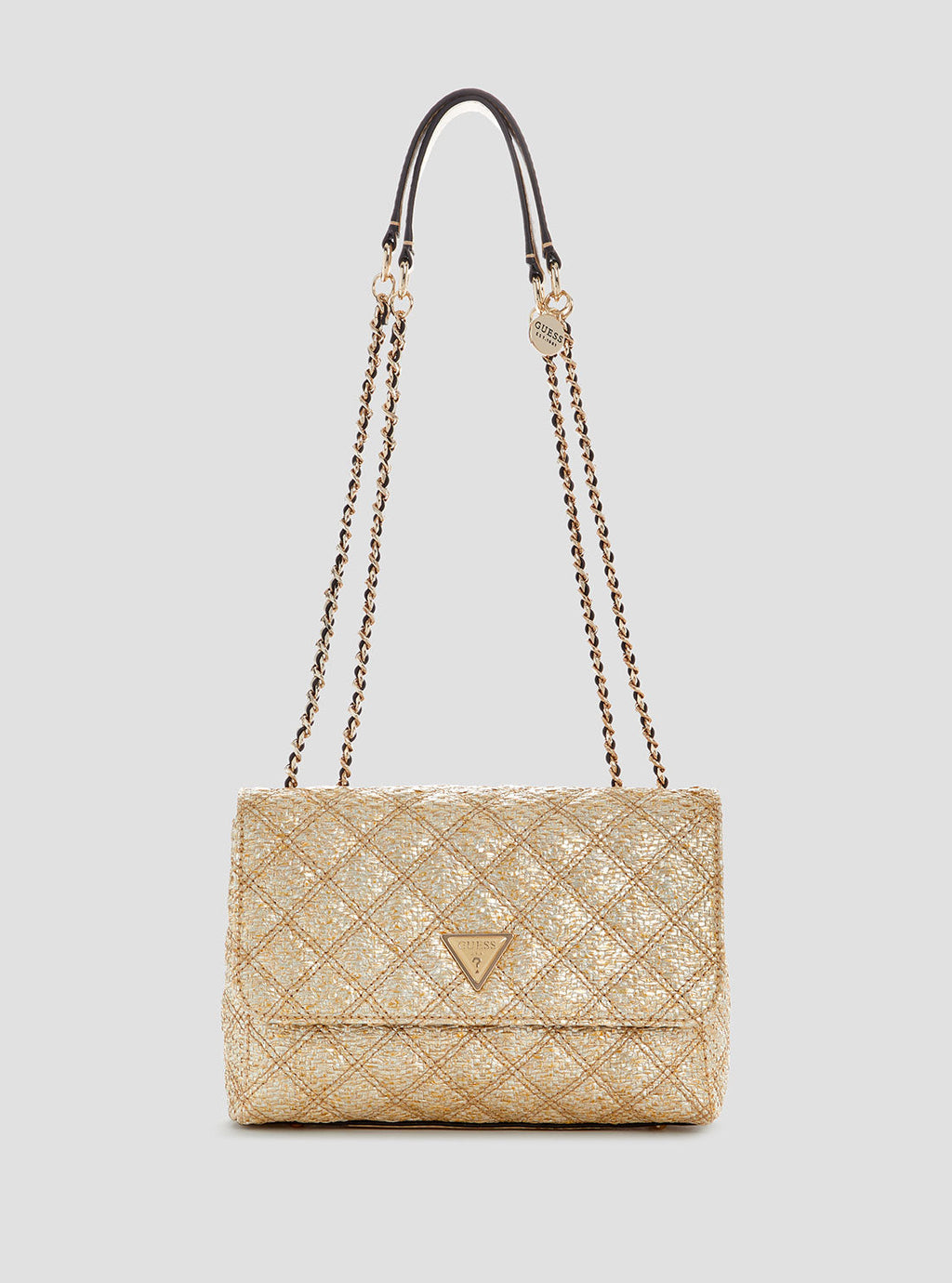 Gold - GUESS Sac à main Giully Convertible