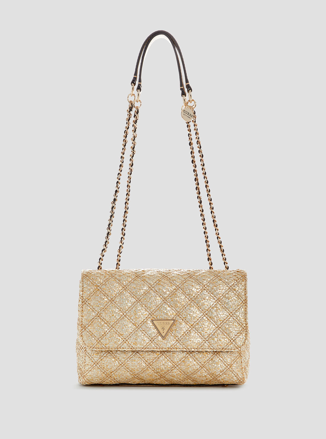 Gold - GUESS Sac à main Giully Convertible