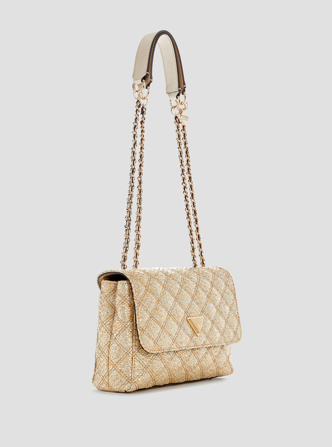 Gold - GUESS Sac à main Giully Convertible