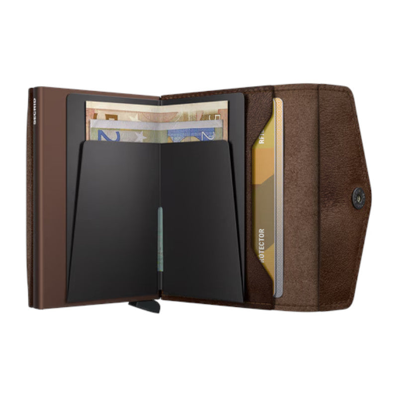 SECRID Portefeuille Envelope Vintage Chocolate