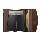 SECRID Portefeuille Envelope Vintage Chocolate