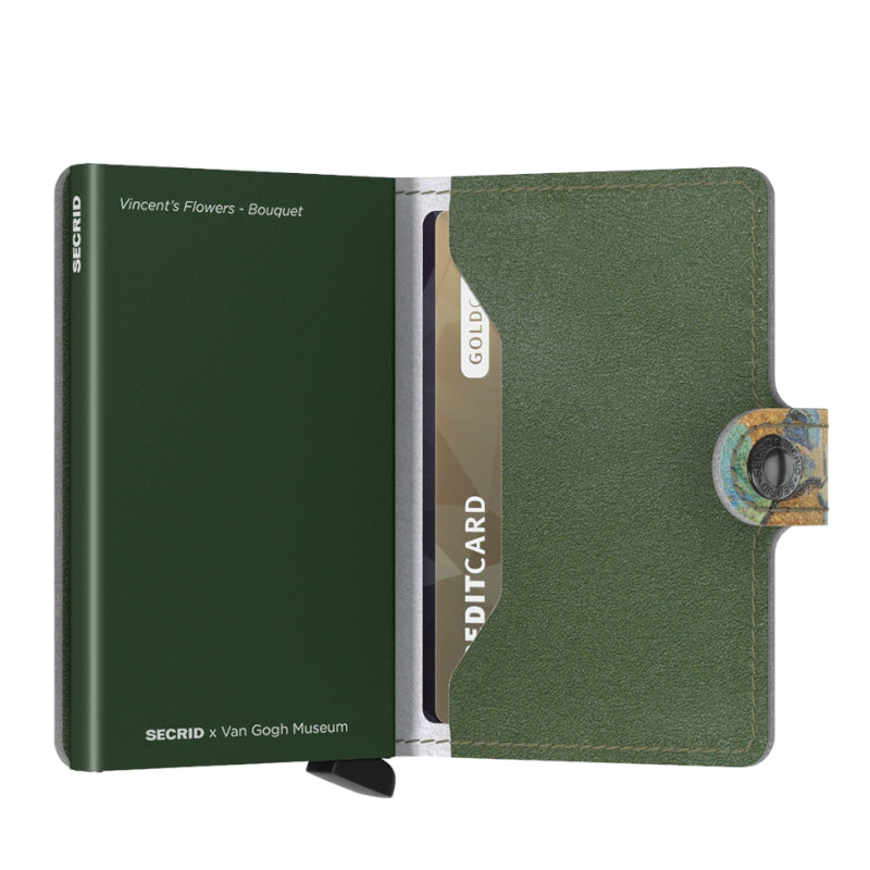 SECRID Portefeuille Miniwallet Art Bouquet