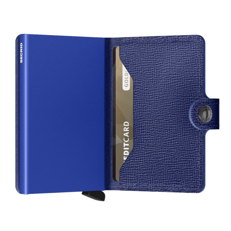 SECRID Portefeuille Miniwallet Crisple Cobalt