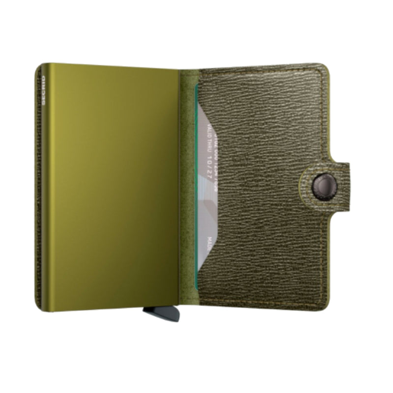 SECRID Portefeuille Miniwallet Crisple Kelp