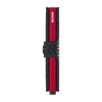 SECRID Portefeuille Miniwallet Cubic Black-Red