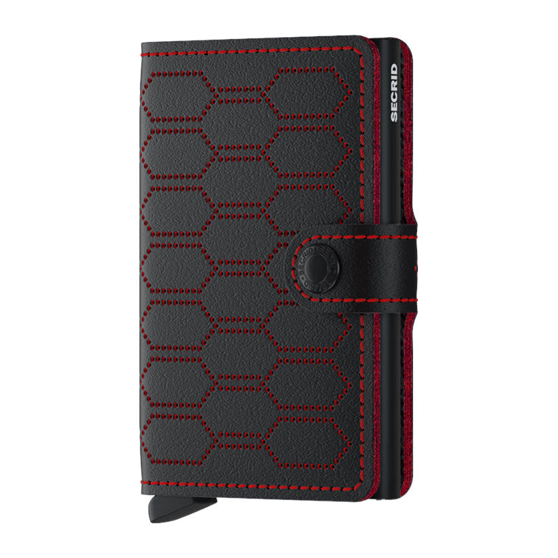 SECRID Portefeuille Miniwallet Fuel Black-Red