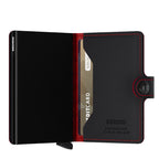 SECRID Portefeuille Miniwallet Fuel Black-Red
