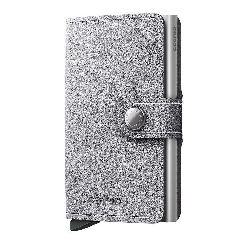 SECRID Portefeuille Miniwallet Glitter Silver