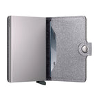 SECRID Portefeuille Miniwallet Glitter Silver