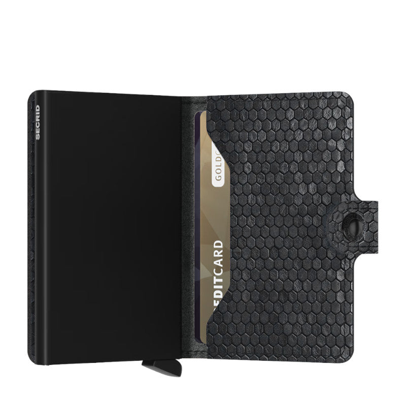 
                      
                        SECRID Portefeuille Miniwallet Hexagon Black
                      
                    