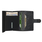 SECRID Portefeuille Miniwallet Hexagon Black