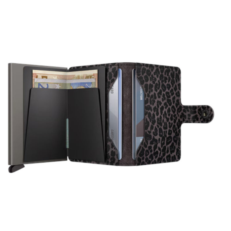 SECRID Portefeuille Miniwallet Leo Grey