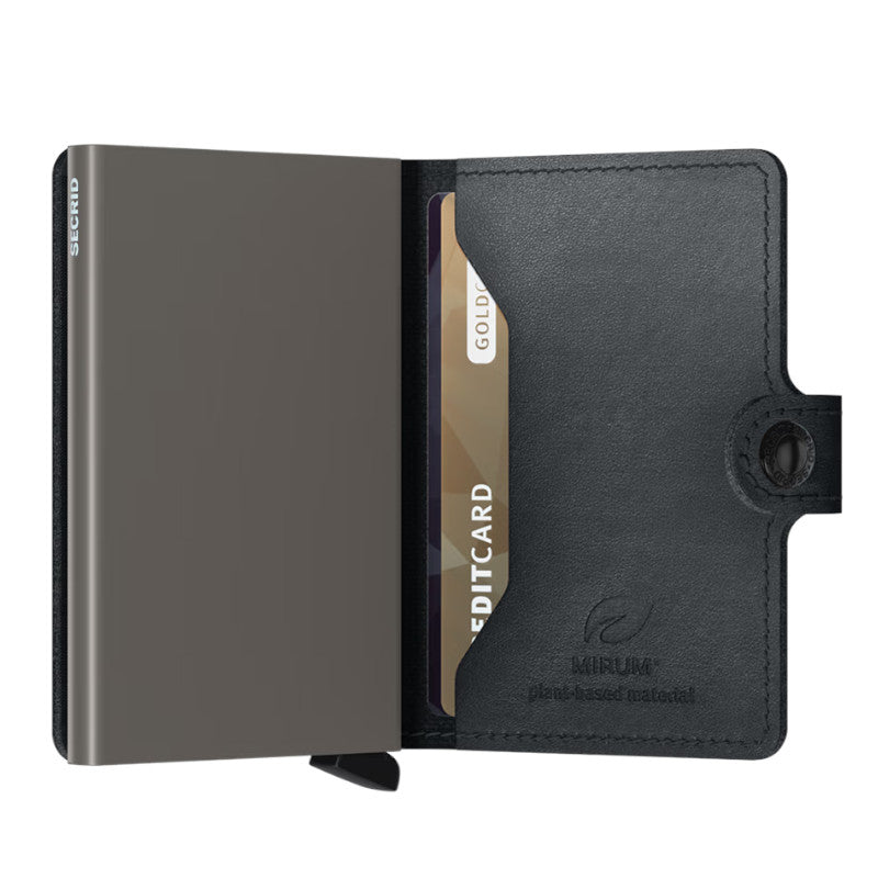 SECRID Portefeuille Miniwallet MIRUM Plant-Based Black