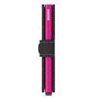 SECRID Portefeuille Miniwallet Matte Black & Fuchsia
