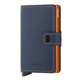 SECRID Portefeuille Miniwallet Matte Nightblue & Orange