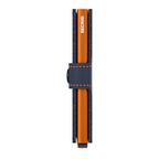 SECRID Portefeuille Miniwallet Matte Nightblue & Orange