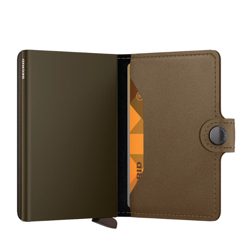 SECRID Portefeuille Miniwallet Matte Satin Bronze