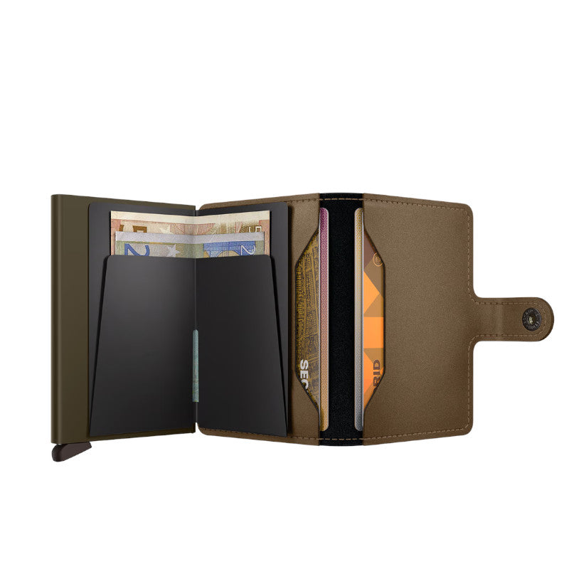 SECRID Portefeuille Miniwallet Matte Satin Bronze