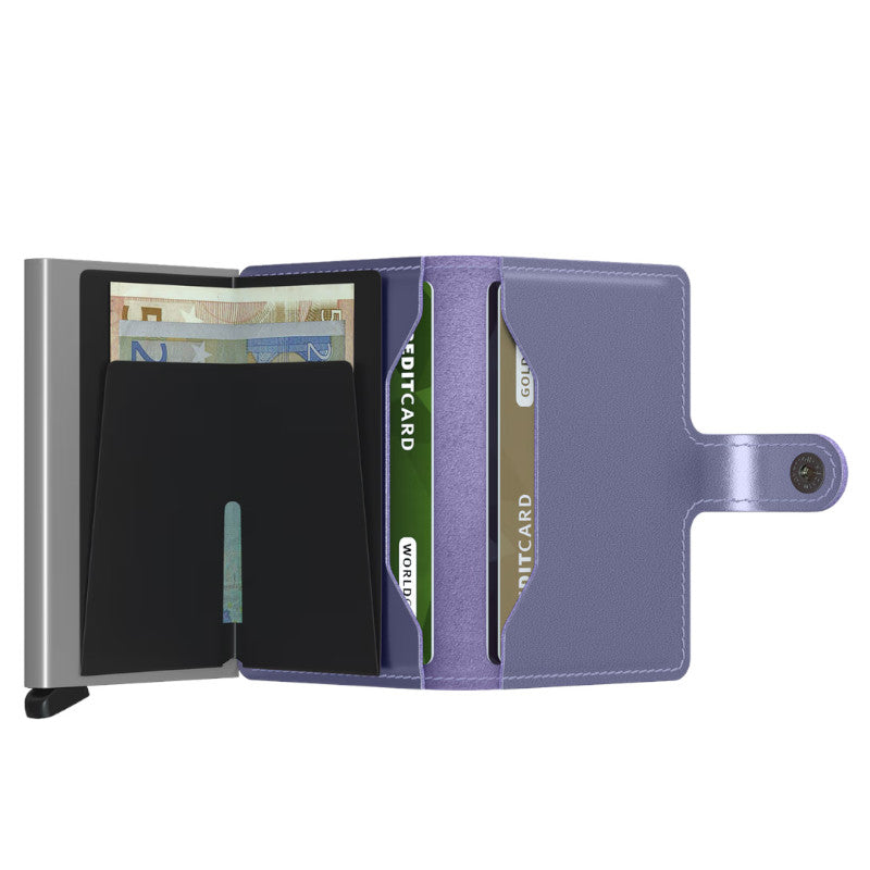 SECRID Portefeuille Miniwallet Metallic Lila