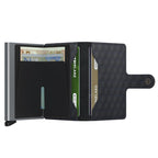 SECRID Portefeuille Miniwallet Optical Black-Titanium
