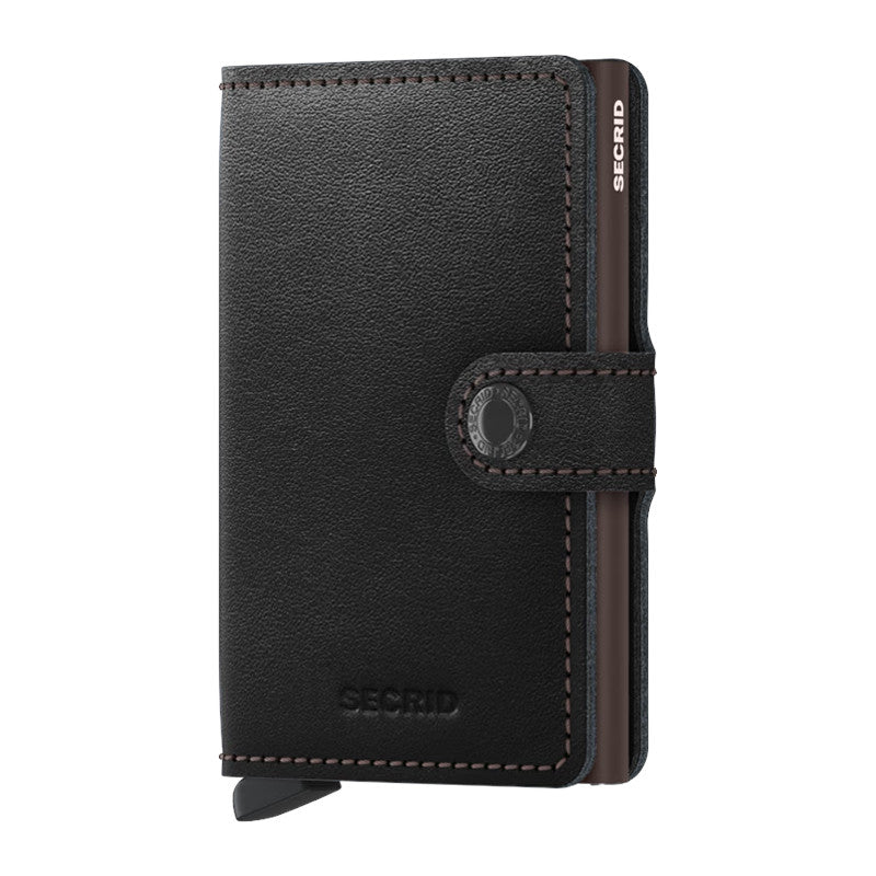 SECRID Portefeuille Miniwallet Original Black-Brown