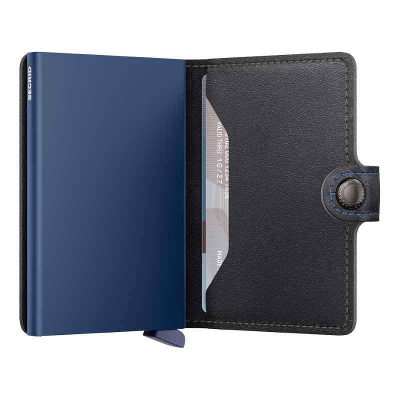 SECRID Portefeuille Miniwallet Original Black-Navy